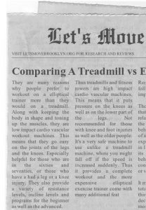 Comparing A Treadmill vs Elliptical Cross Trainer